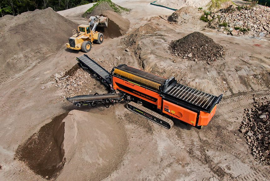Mobile Screening plant for hire
